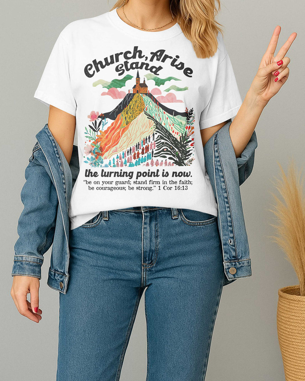 Church Arise Stand The Turning Point Is Now T-Shirt