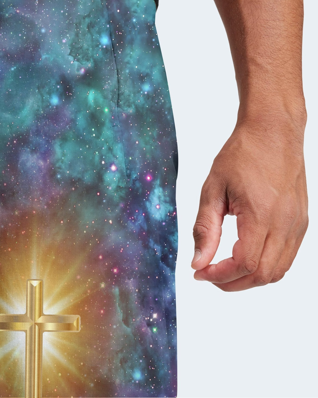 Whoever Drinks The Water I Give Them Will Never Thirst All Over Print Jogger Pants - Christ Color