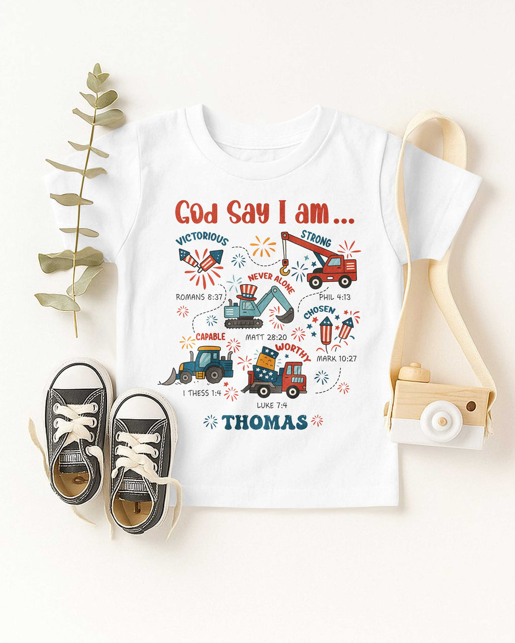 God Say I Am All Over Print T-Shirt Kid