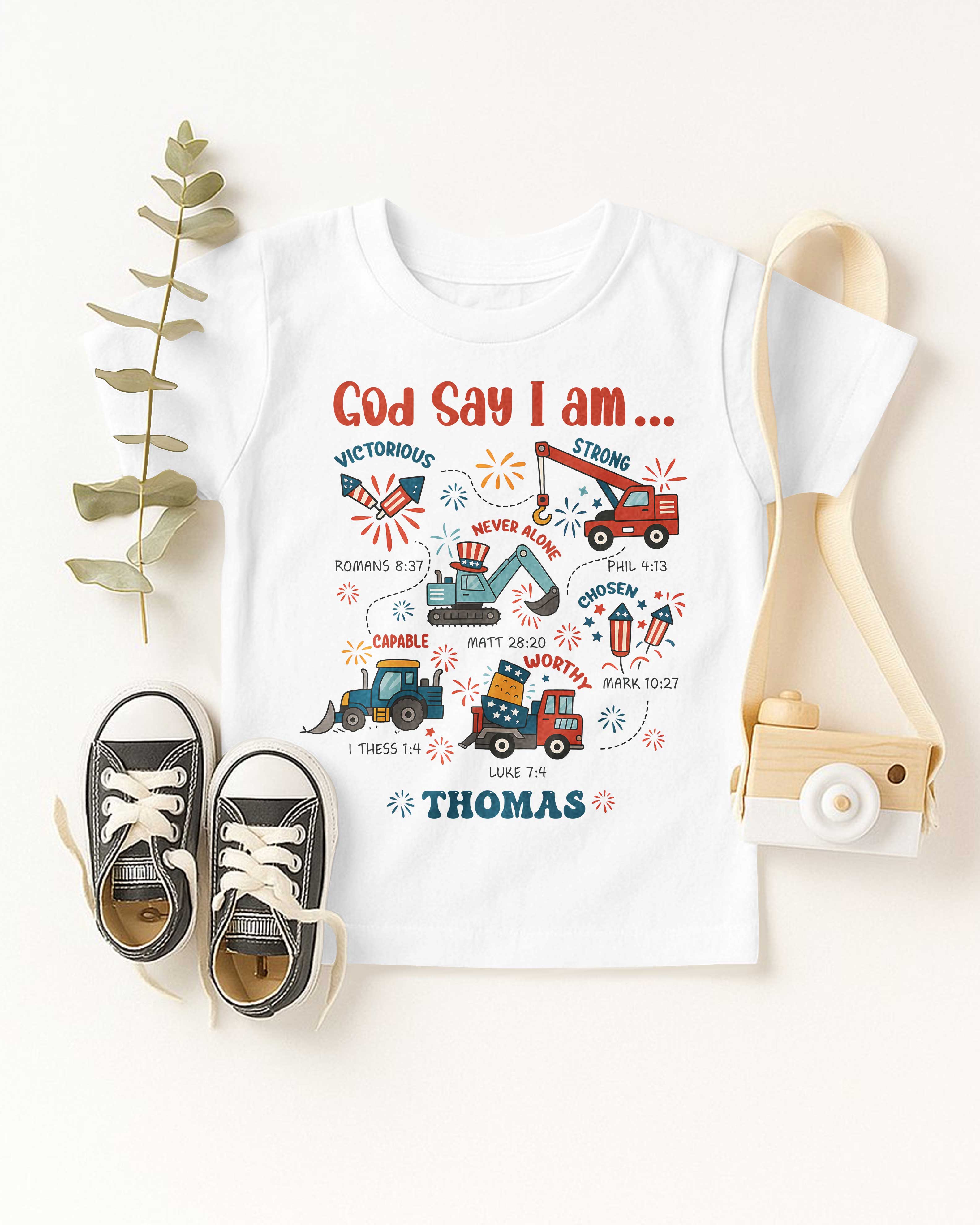God Say I Am All Over Print T-Shirt Kid