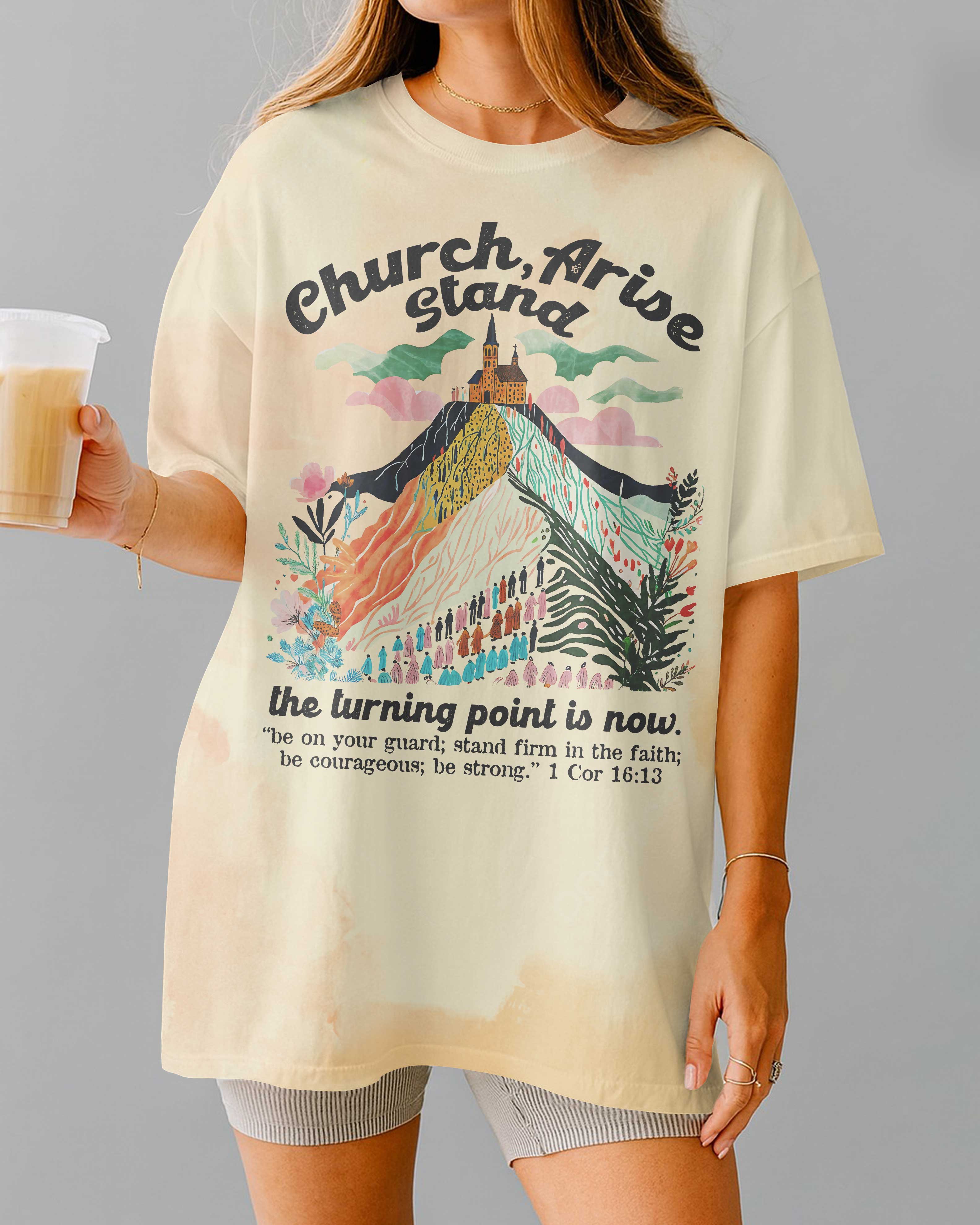 Church Arise Stand The Turning Point Is Now T-Shirt