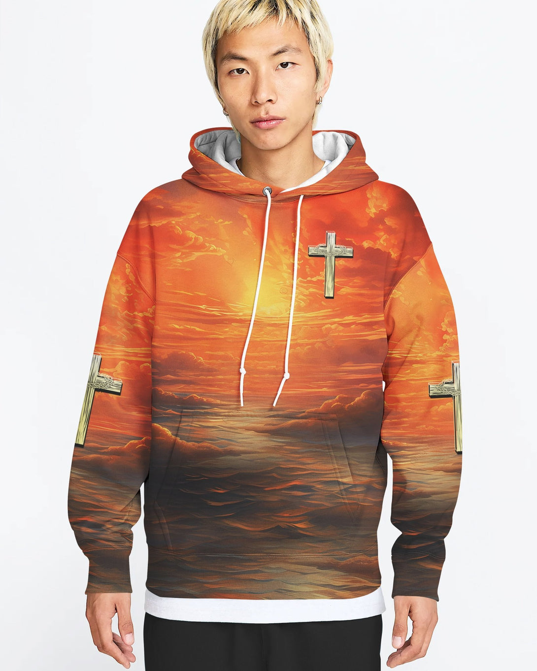 Trust In The Lord All Over Print Hoodie - Christ Color