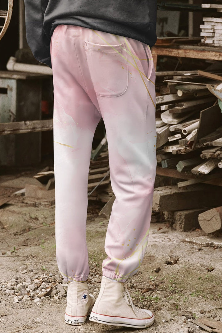 He Is Risen All Over Print Jogger Pants - Christ Color