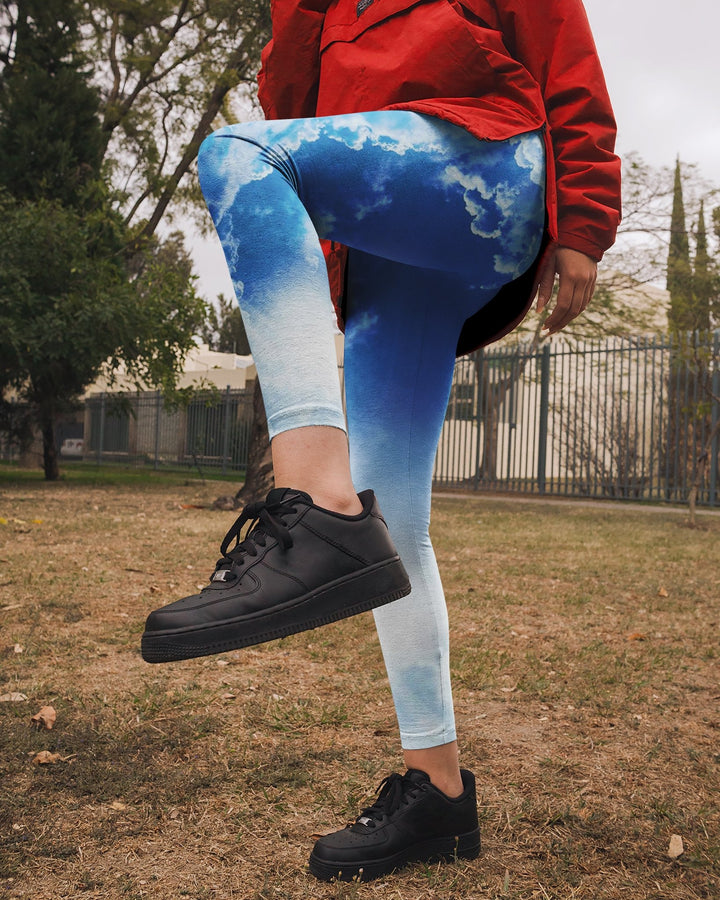 I Am The Way The Truth The Life All Over Print Leggings - Christ Color
