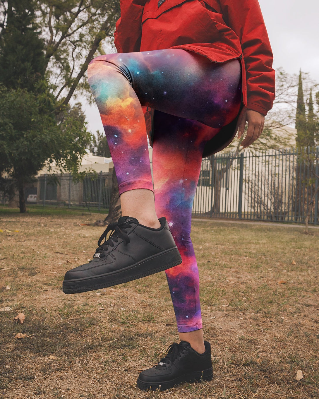 They Will Soar On Wings Like Eagles All Over Print Leggings - Christ Color