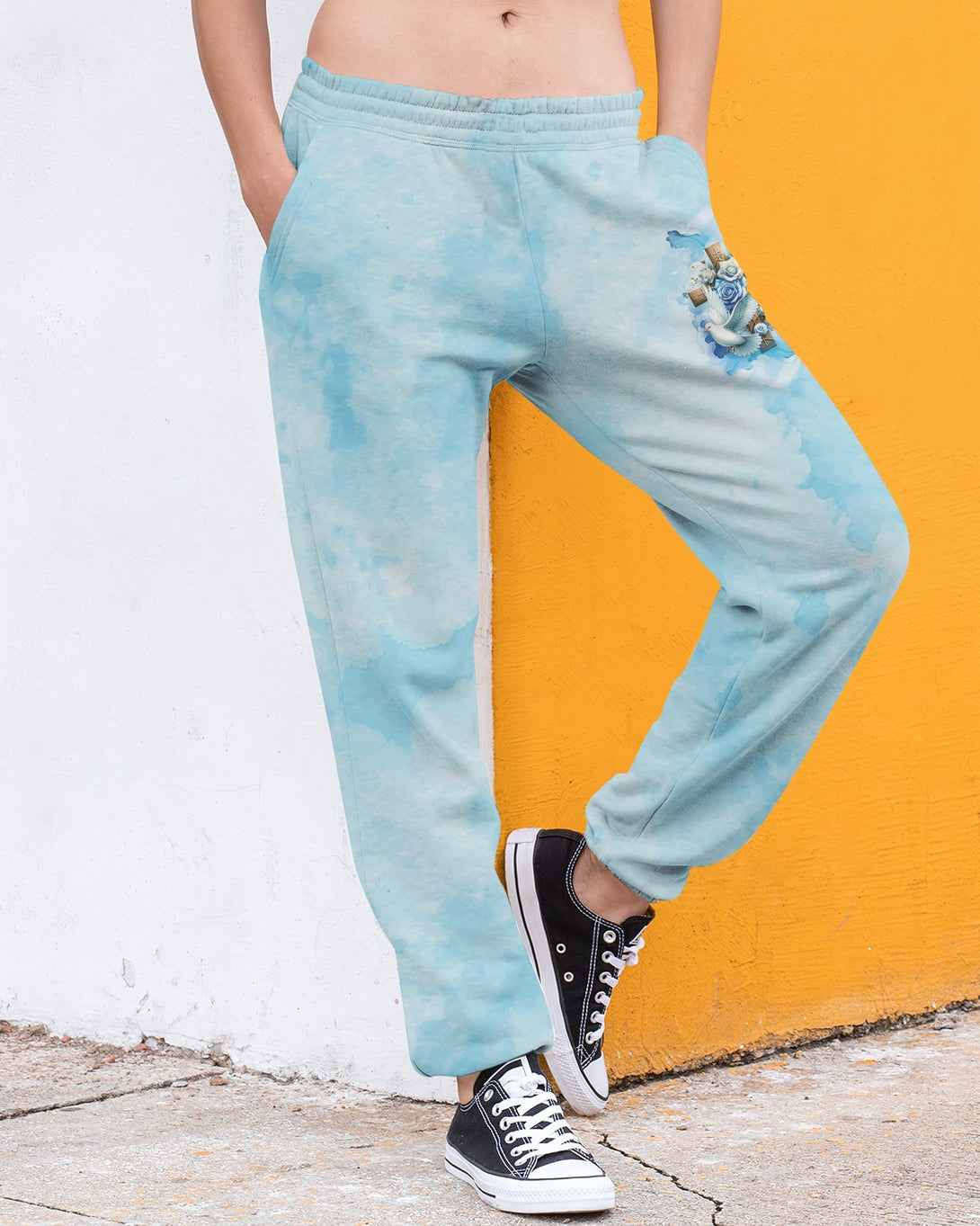 Lord Stood With Me And Gave Me Strength All Over Print Jogger Pants - Christ Color