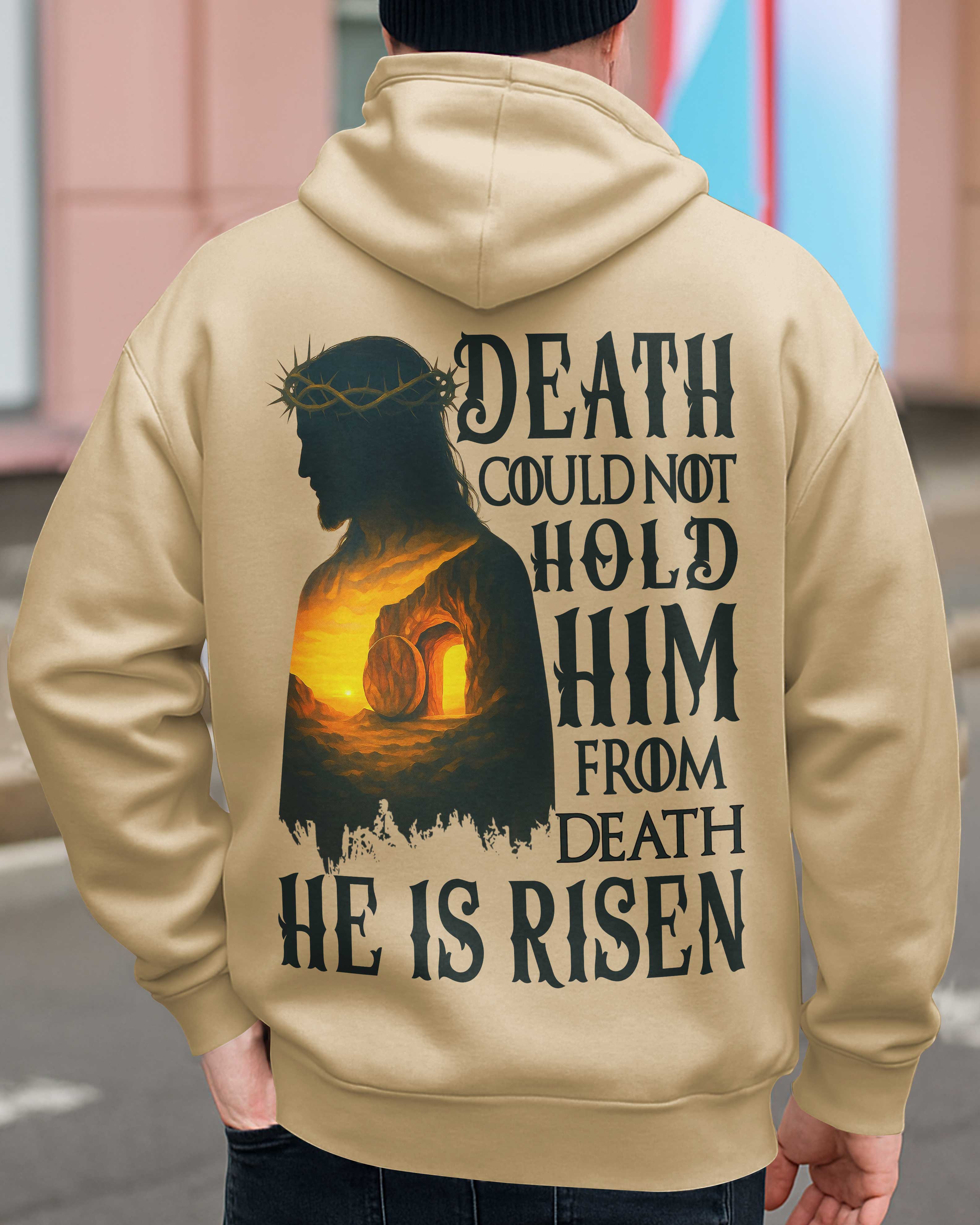 Death Could Not Hold Him From Death He Is Risen T-Shirt