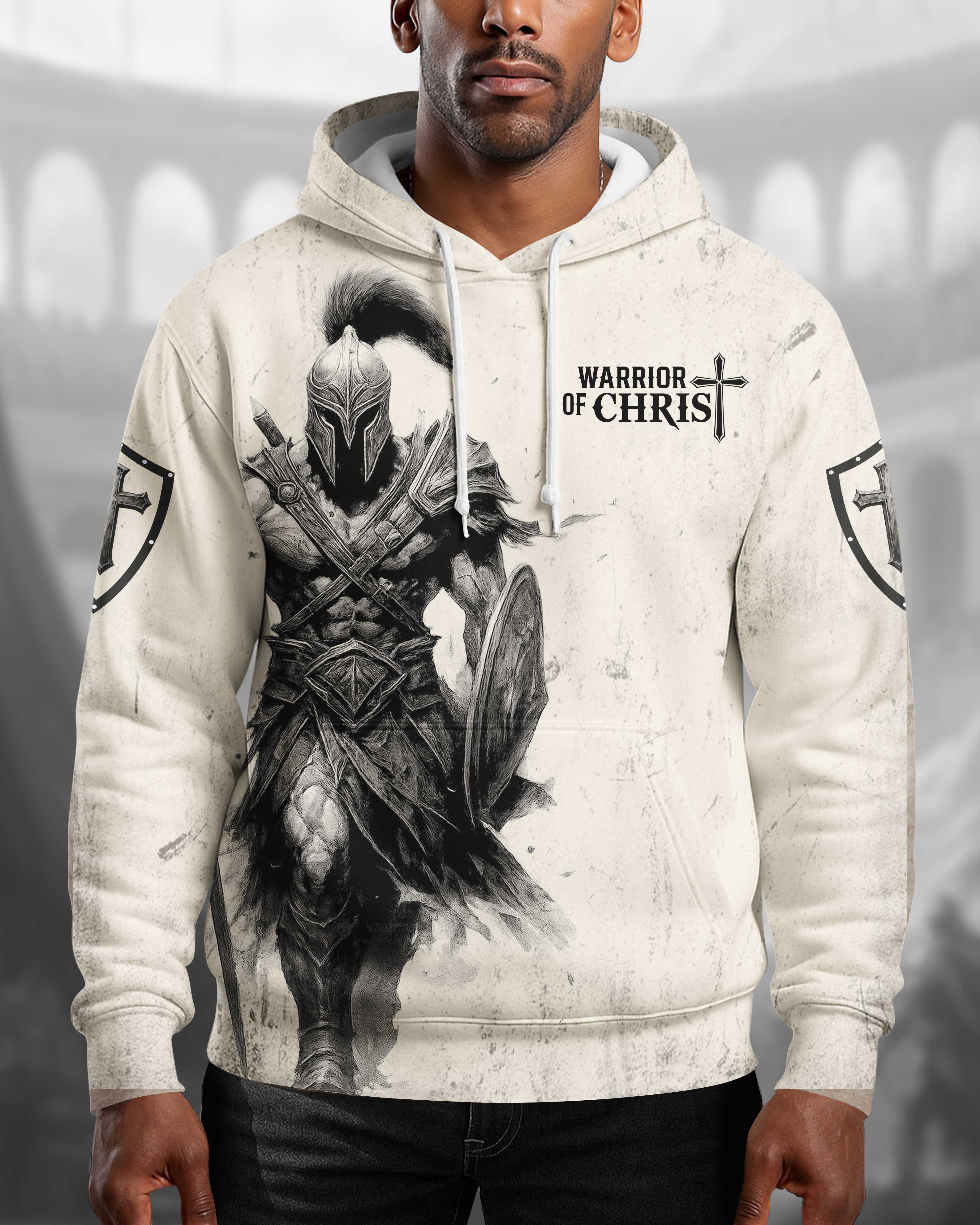 A Child Of God A Man Of Faith A Warrior Of Christ T-Shirt