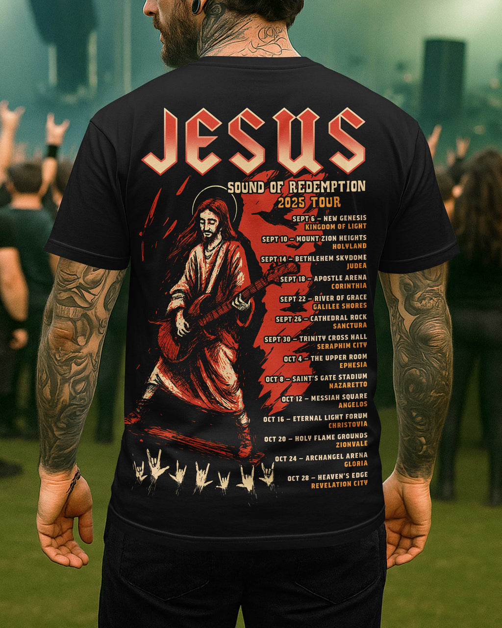 Jesus Sound Of Redemption Tour T-Shirt