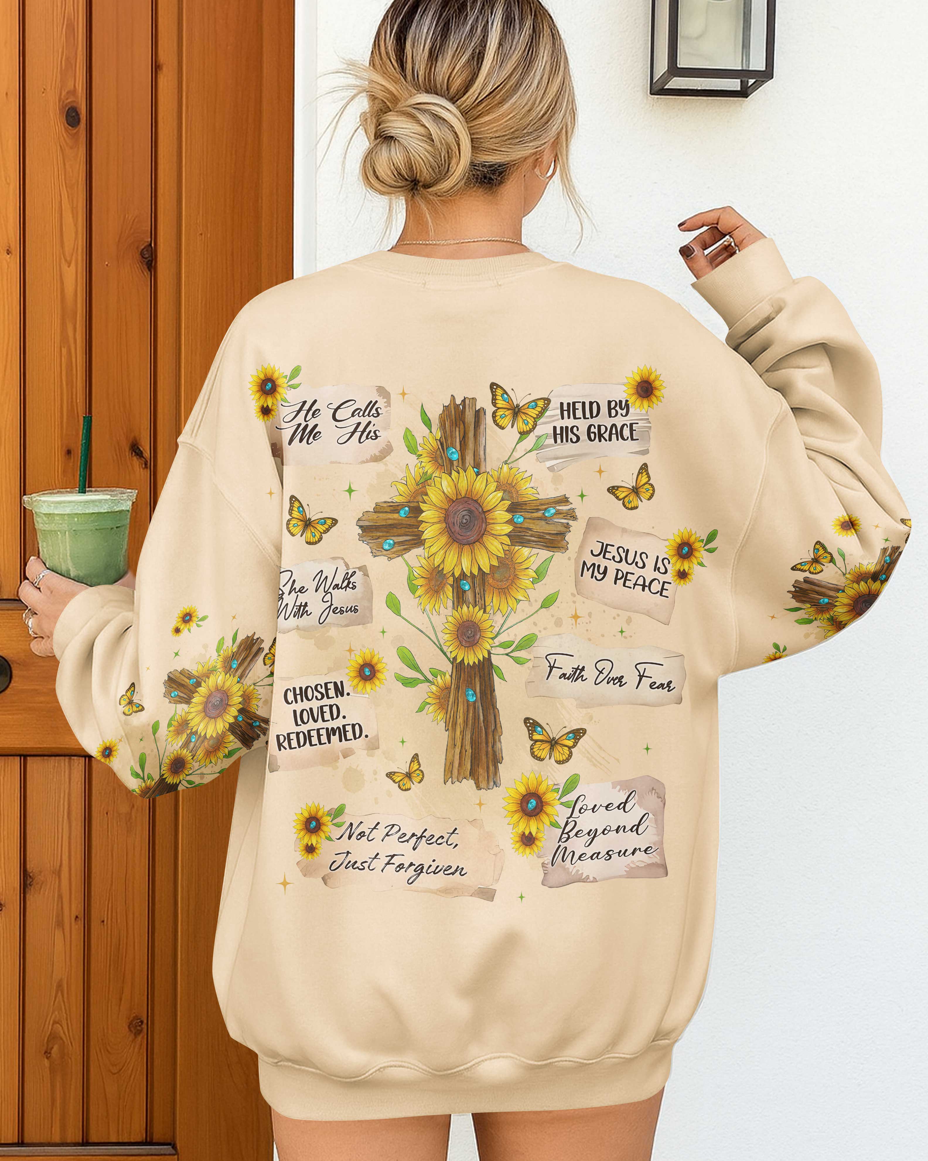 He Calls Me His She Walks With Jesus T-Shirt