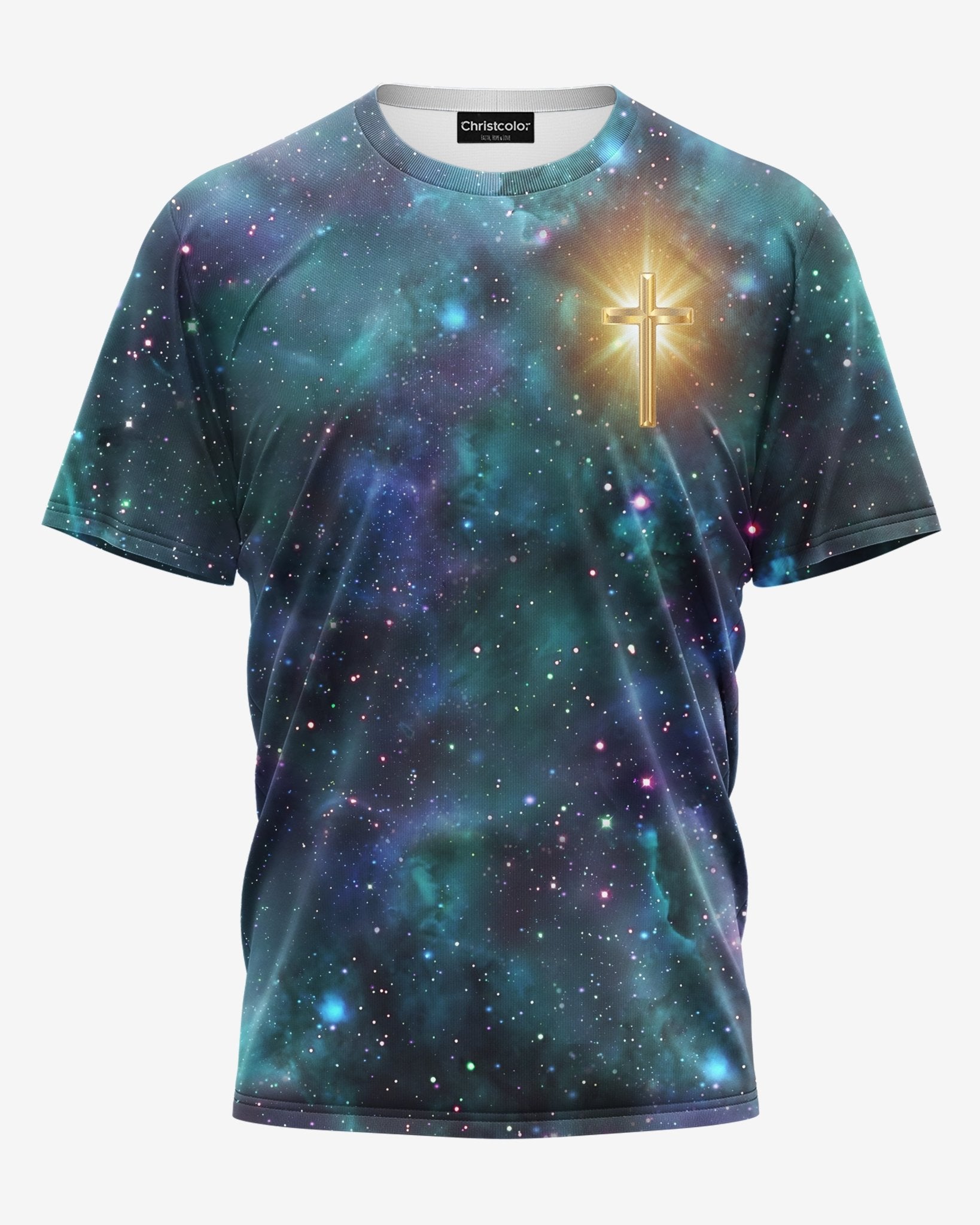 Whoever Drinks The Water I Give Them Will Never Thirst All Over Print T-shirt - Christ Color