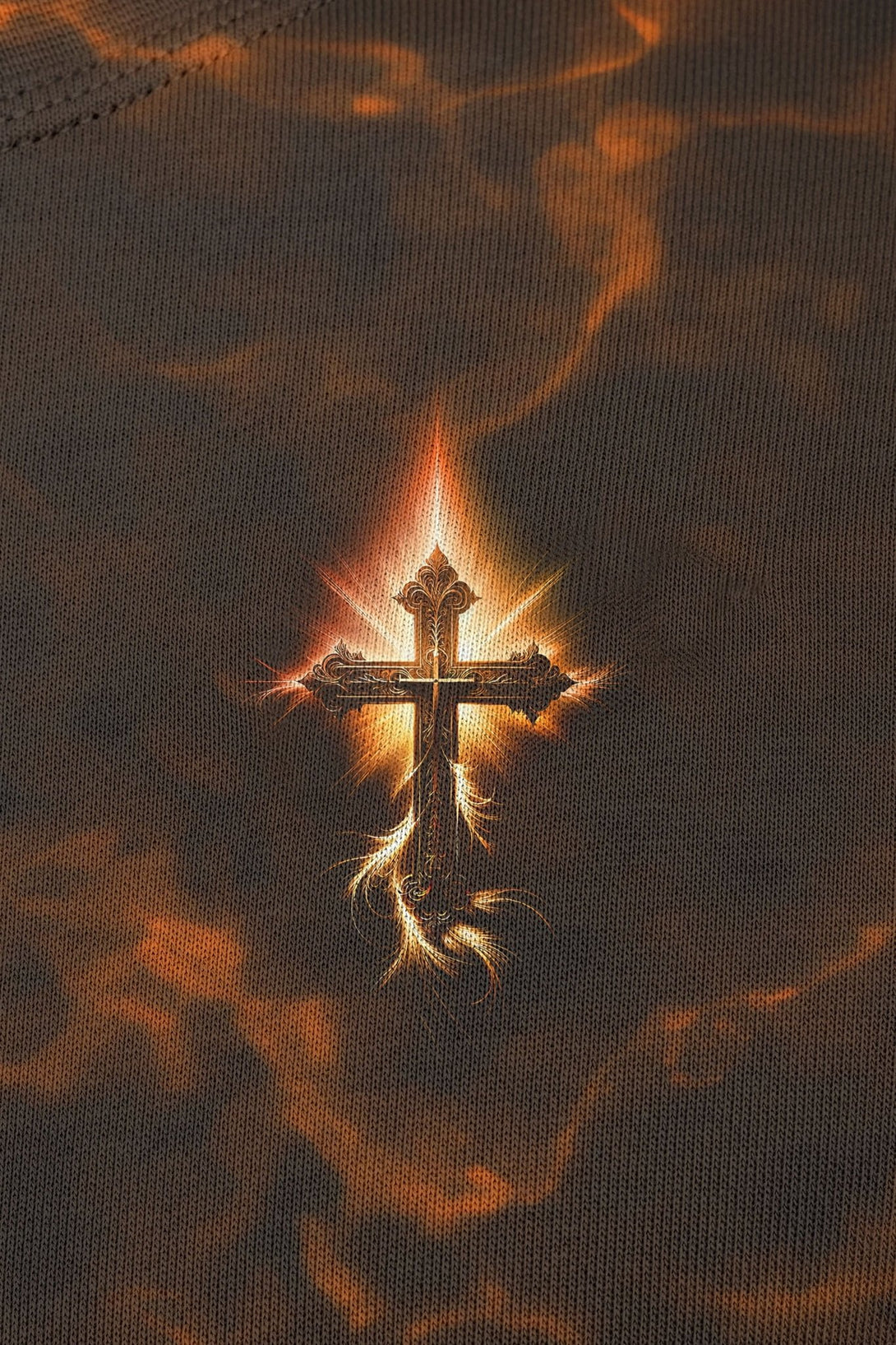 A Child Of God A Man Of Faith A Warrior Of Christ All Over Print Sweater - Christ Color