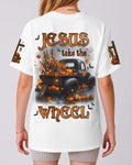 Jesus Take The Wheel All Over Print T-Shirt