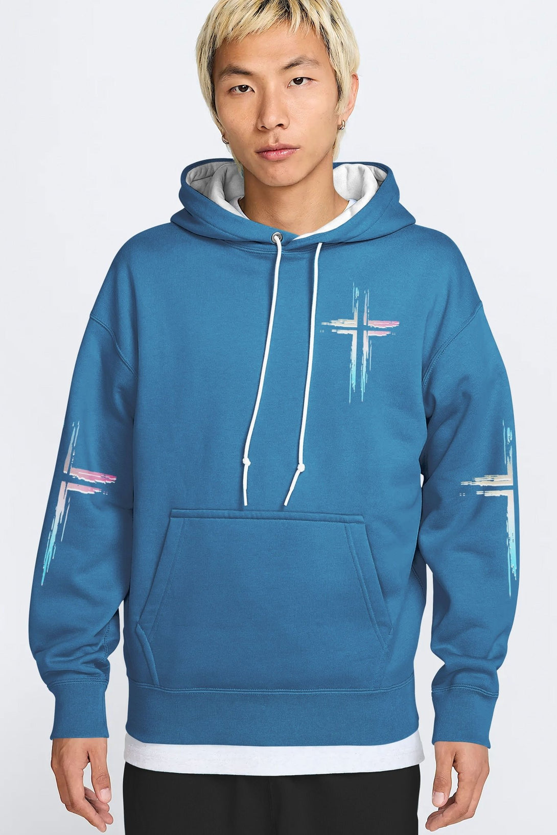 Unchanging In A Changing World All Over Print Hoodie - Christ Color