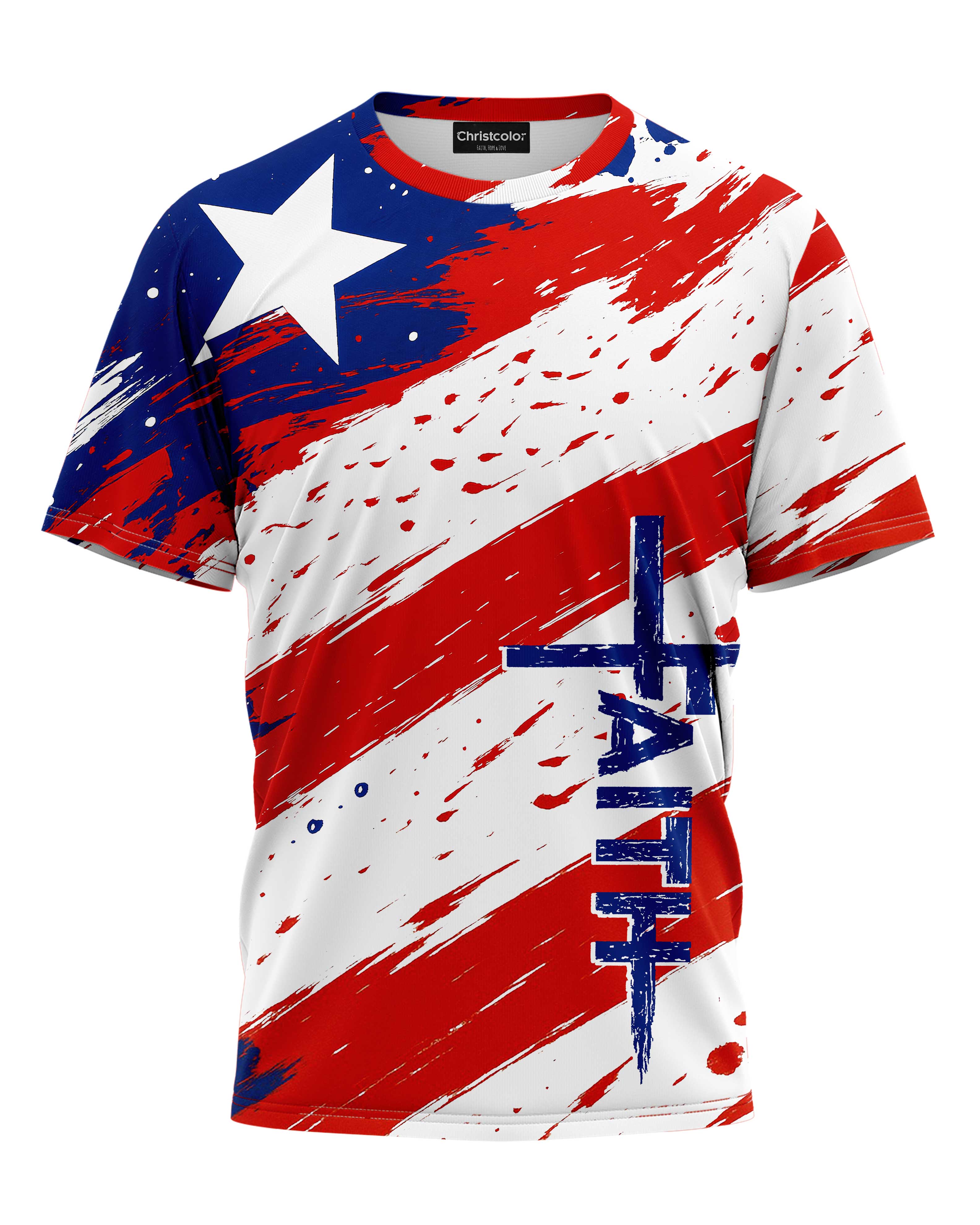 One Nation Under God All Over Print T-Shirt