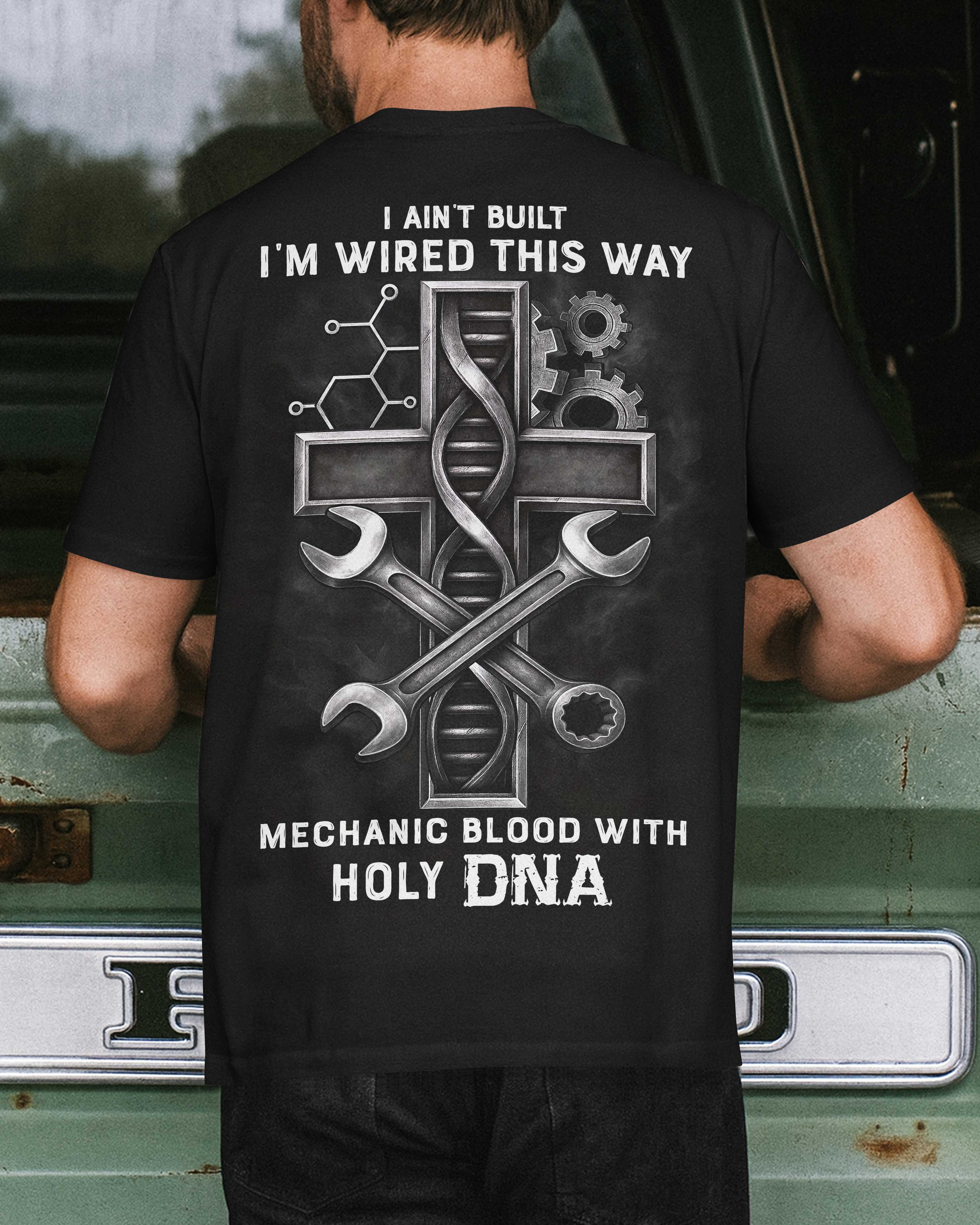 I Ain't Built I'm Wired This Way All Over Print T-Shirt