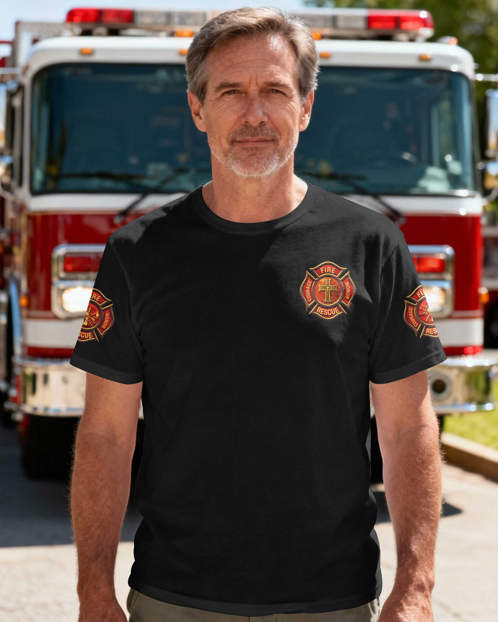 That's What I Do I Put Out Fires And Believe In Jesus T-Shirt