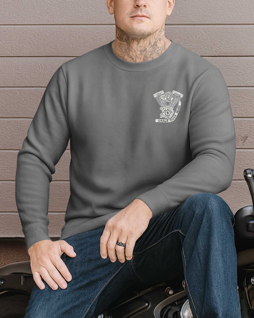 Every Mile A Prayer All Over Print Sweater