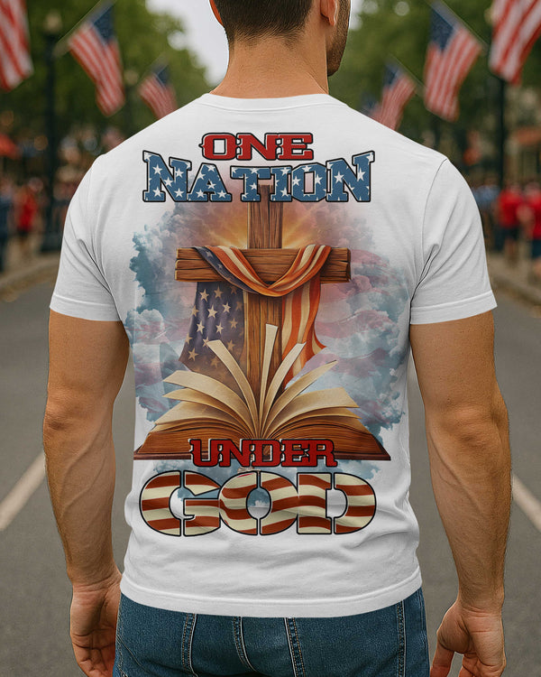 One Nation Under God All Over Print T-Shirt