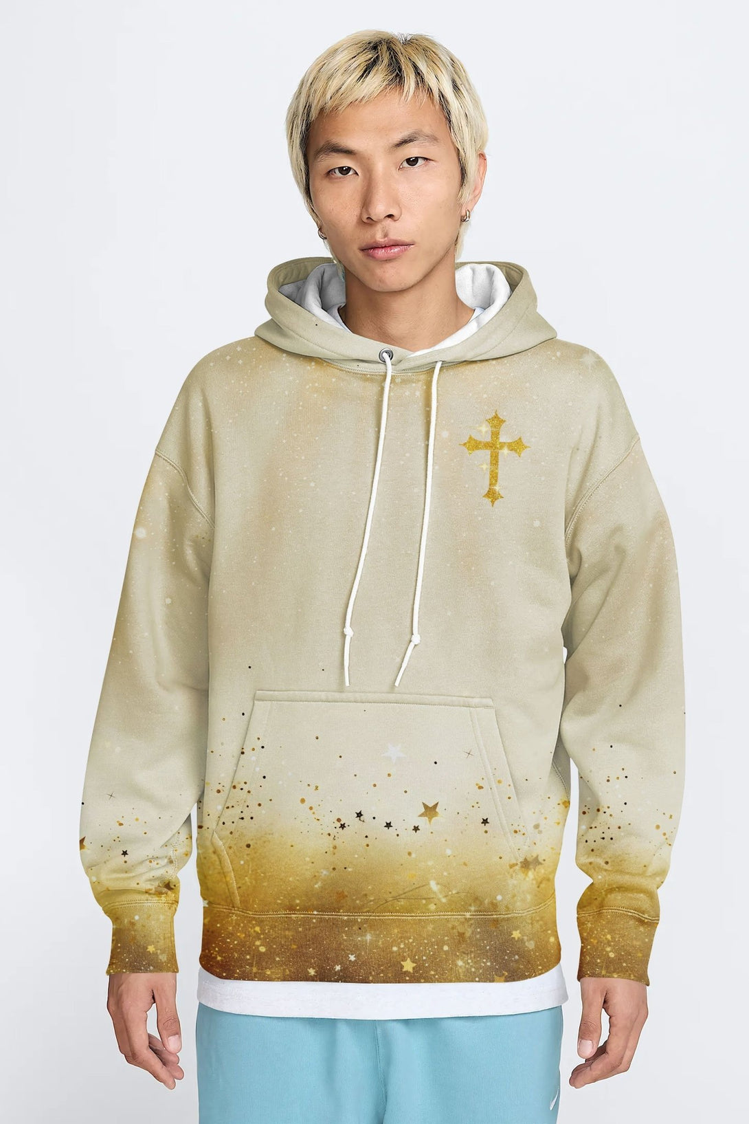 From Suffering To Glory All Over Print Hoodie - Christ Color