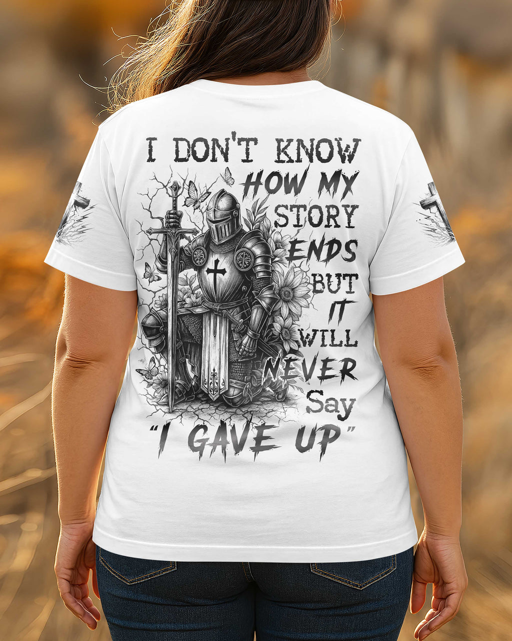 I Don't Know How My Story Ends All Over Print T-Shirt