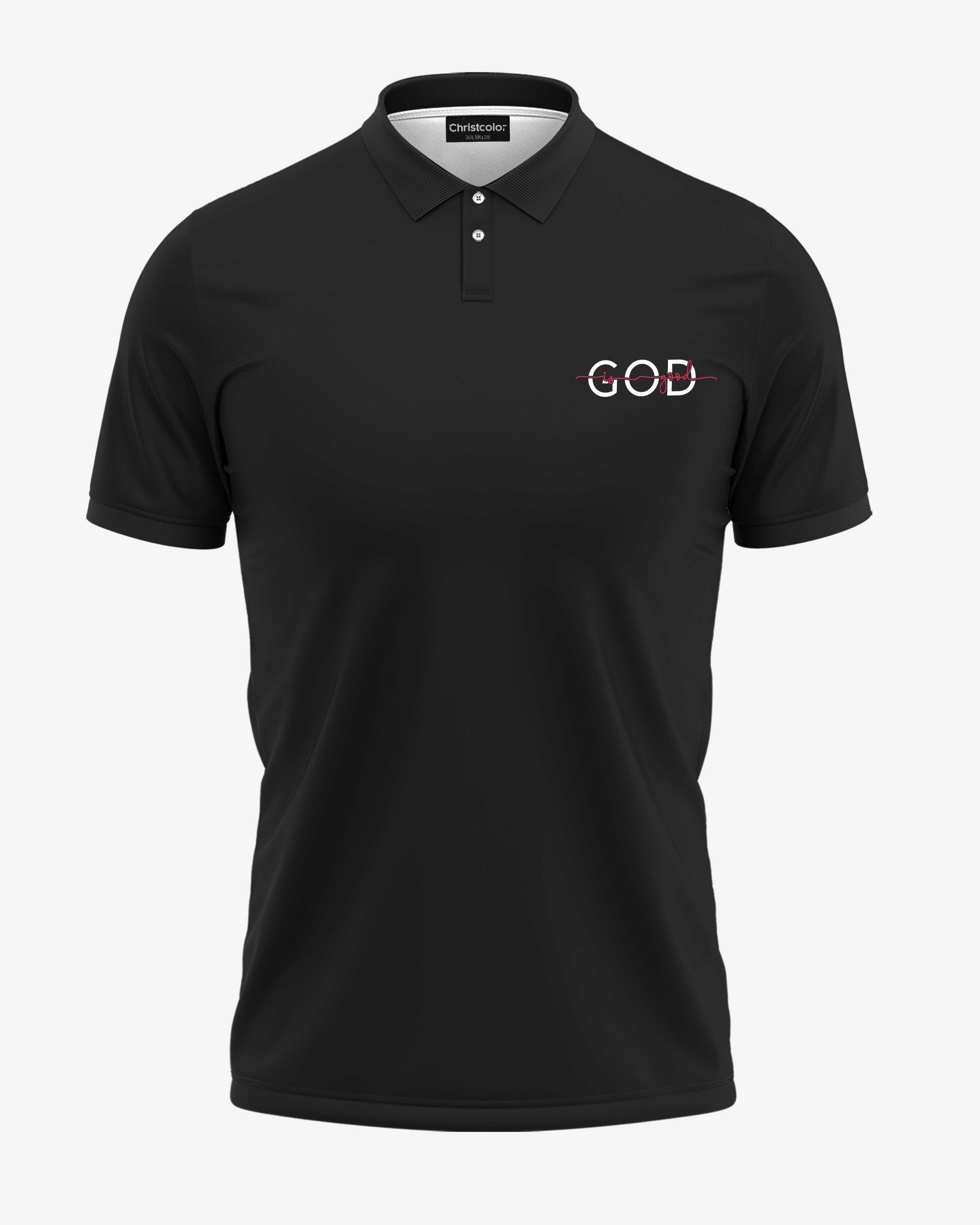 Stand For The Flag Kneel For The Cross Polo T-Shirt
