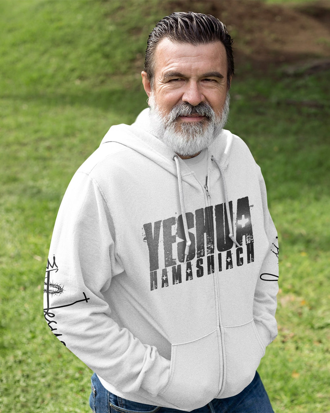 Lion Of Judah Lamb Of God All Over Print Zip Hoodie - Christ Color