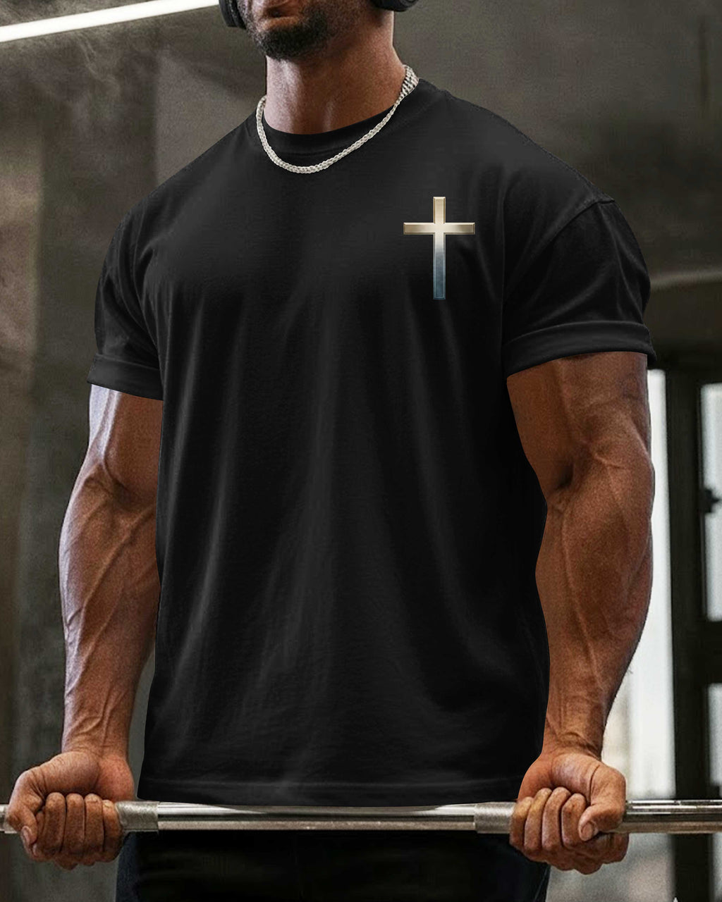 Not By My Strength But His All Over Print T-Shirt