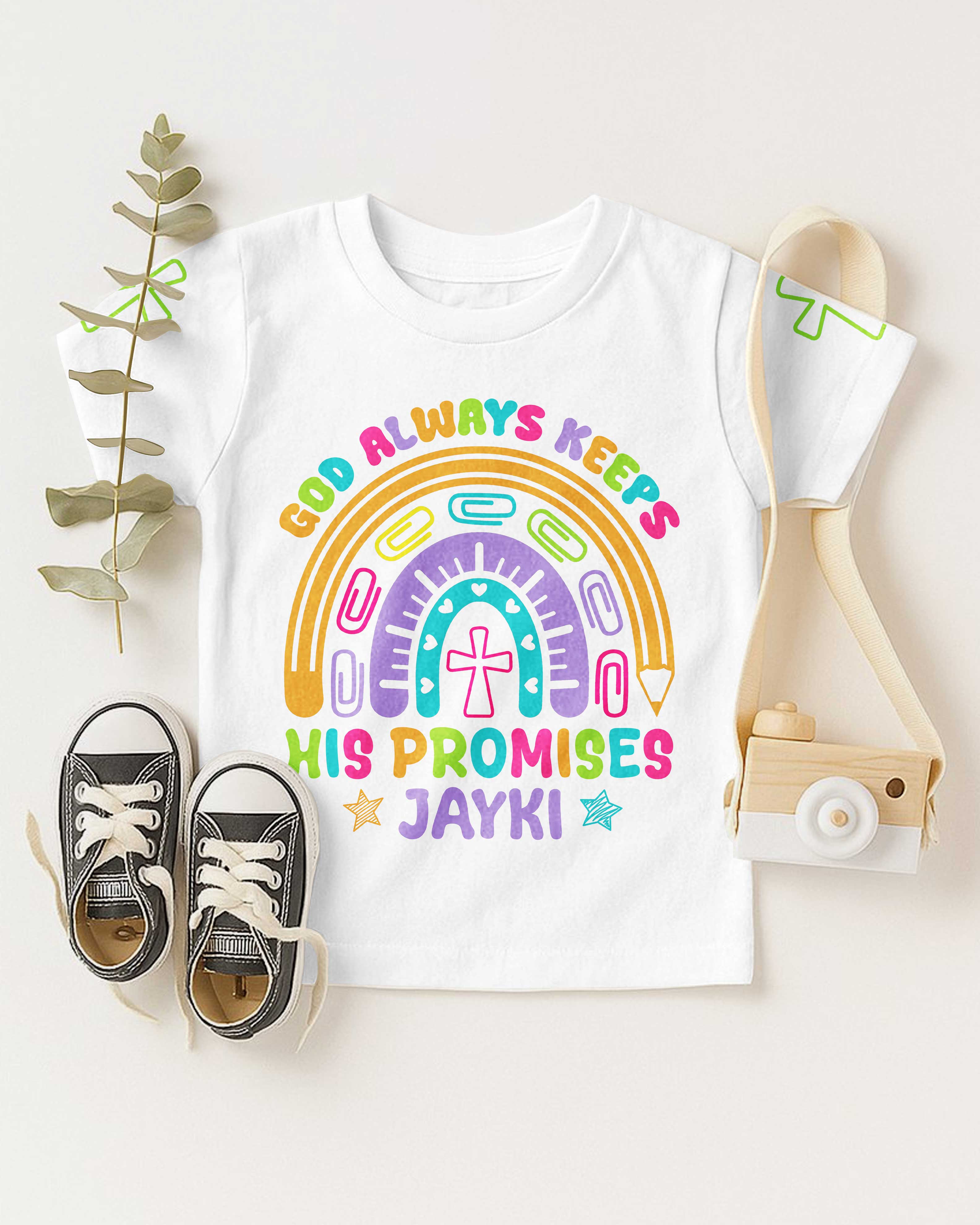 God Always Keeps His Promises T-Shirt Kid