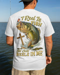 I Reel In Fish But Christ Reels In Me All Over Print T-Shirt