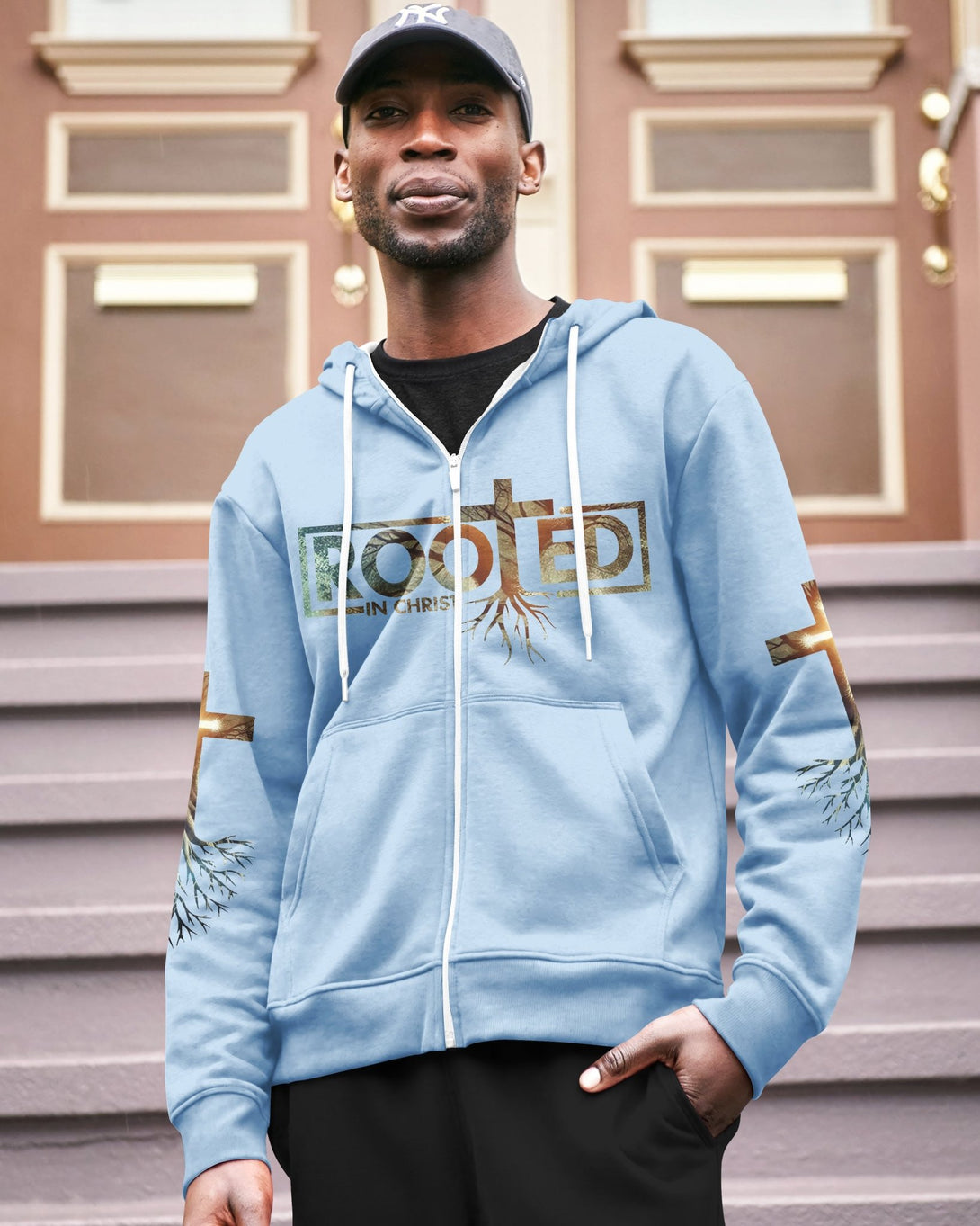 Woman Of Faith Rooted In Christ All Over Print Zip Hoodie - Christ Color