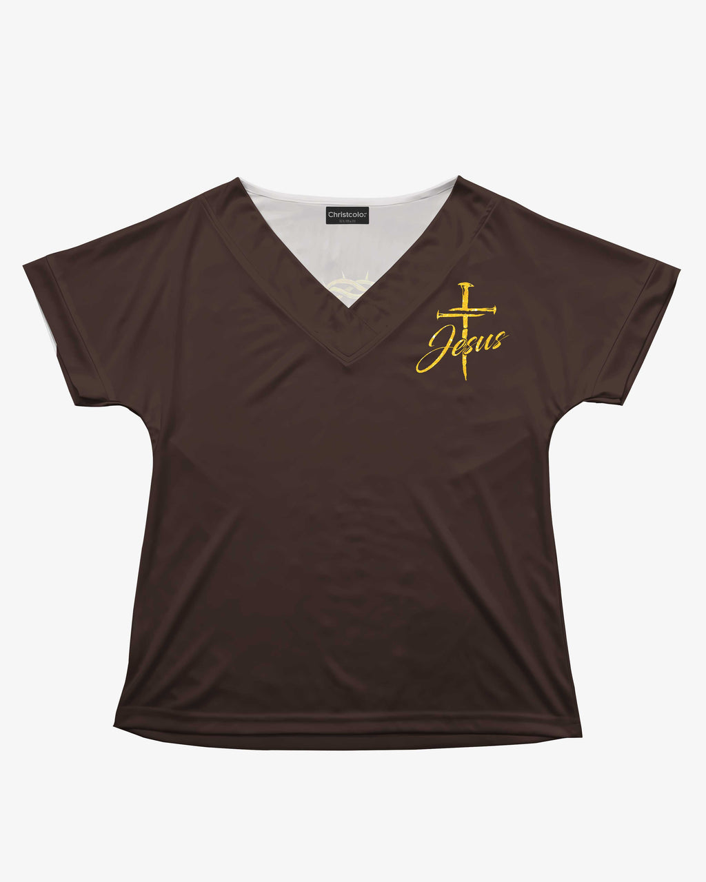 I May Not Be Be Perfect But Jesus Thinks I'm To Die For All Over Print V-neck Dolman Sleeves Shirt