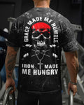 Grace Made Me Humble All Over Print T-Shirt