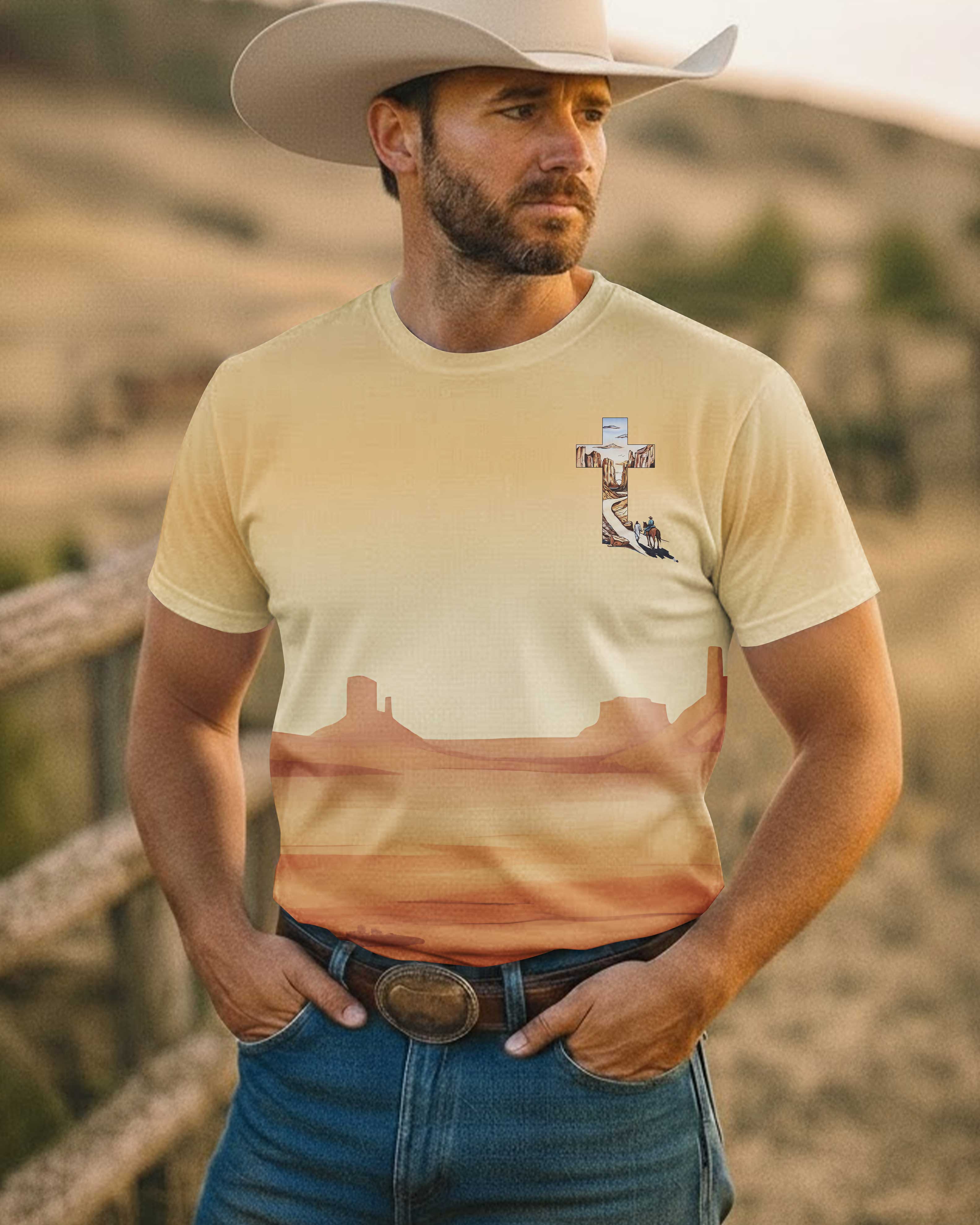 Saddle Up Cuz I'm Riding For Jesus T-Shirt
