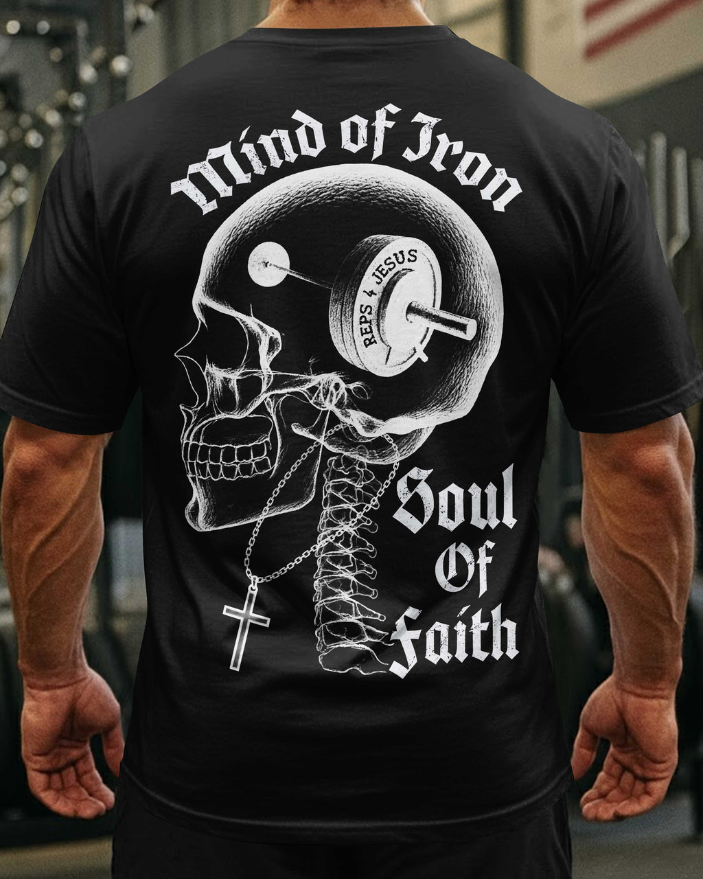 Mind Of Iron Soul Of Faith All Over Print T-Shirt