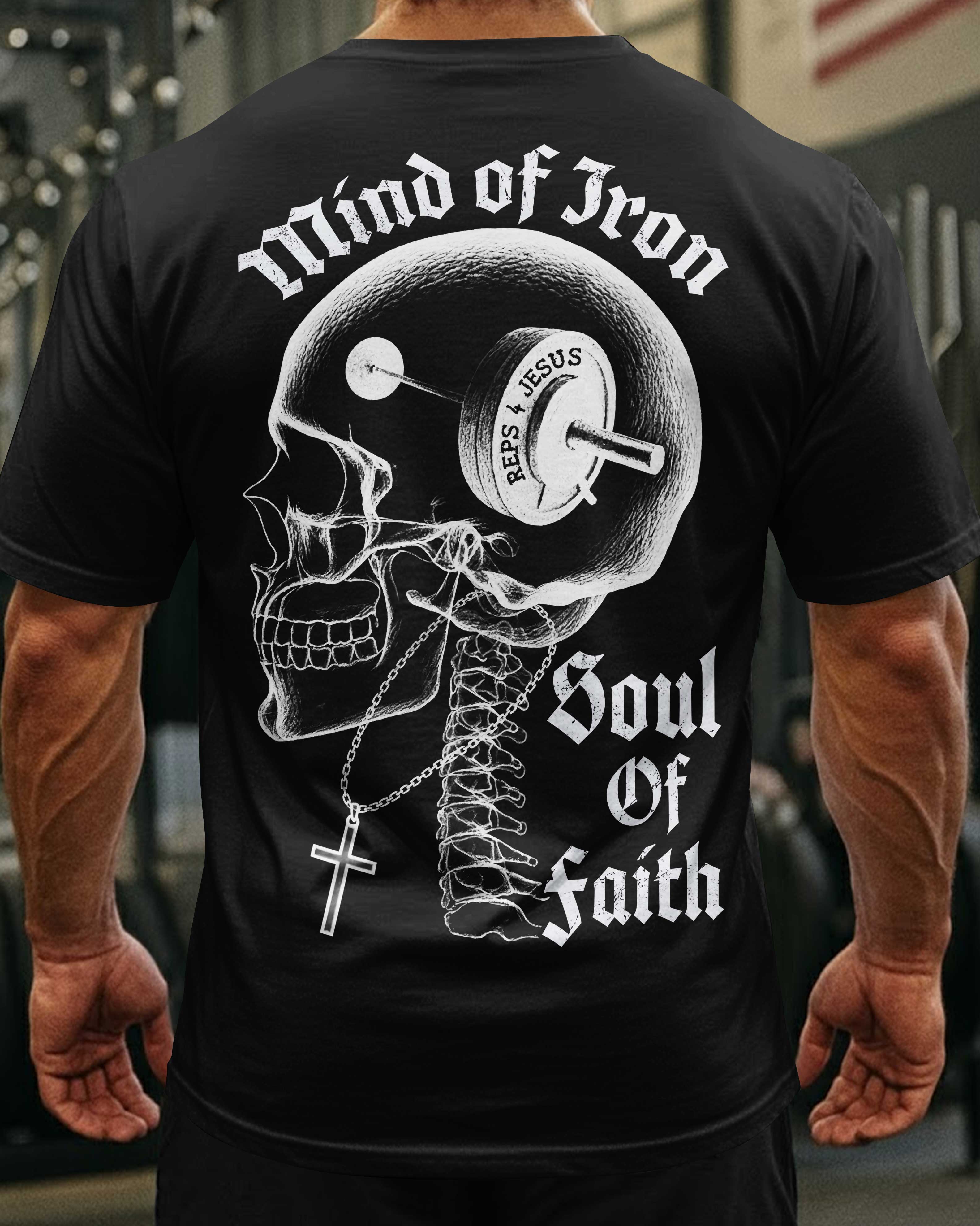 Mind Of Iron Soul Of Faith All Over Print T-Shirt