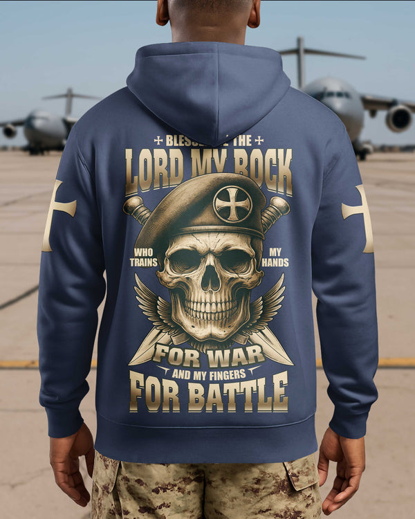 Blessed Be The Lord My Rock Hoodie