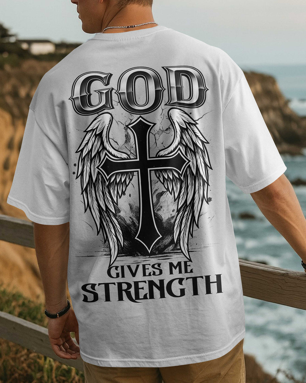 God Gives Me Strength T-Shirt