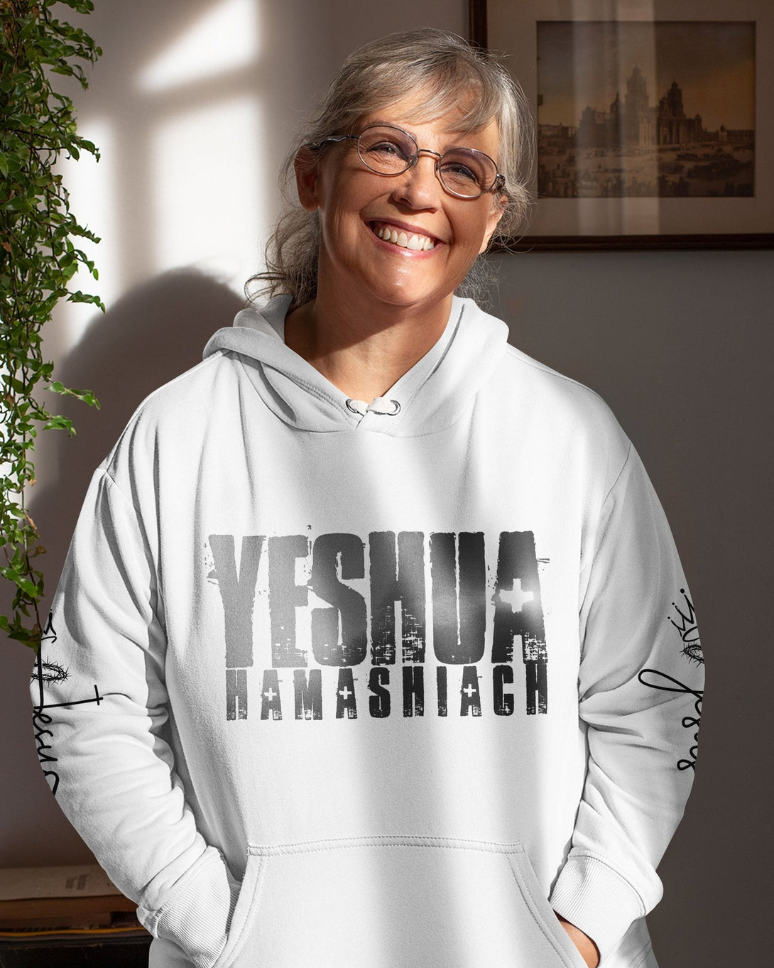 Lion Of Judah Lamb Of God All Over Print Hoodie - Christ Color