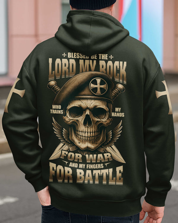 Blessed Be The Lord My Rock Zip Hoodie