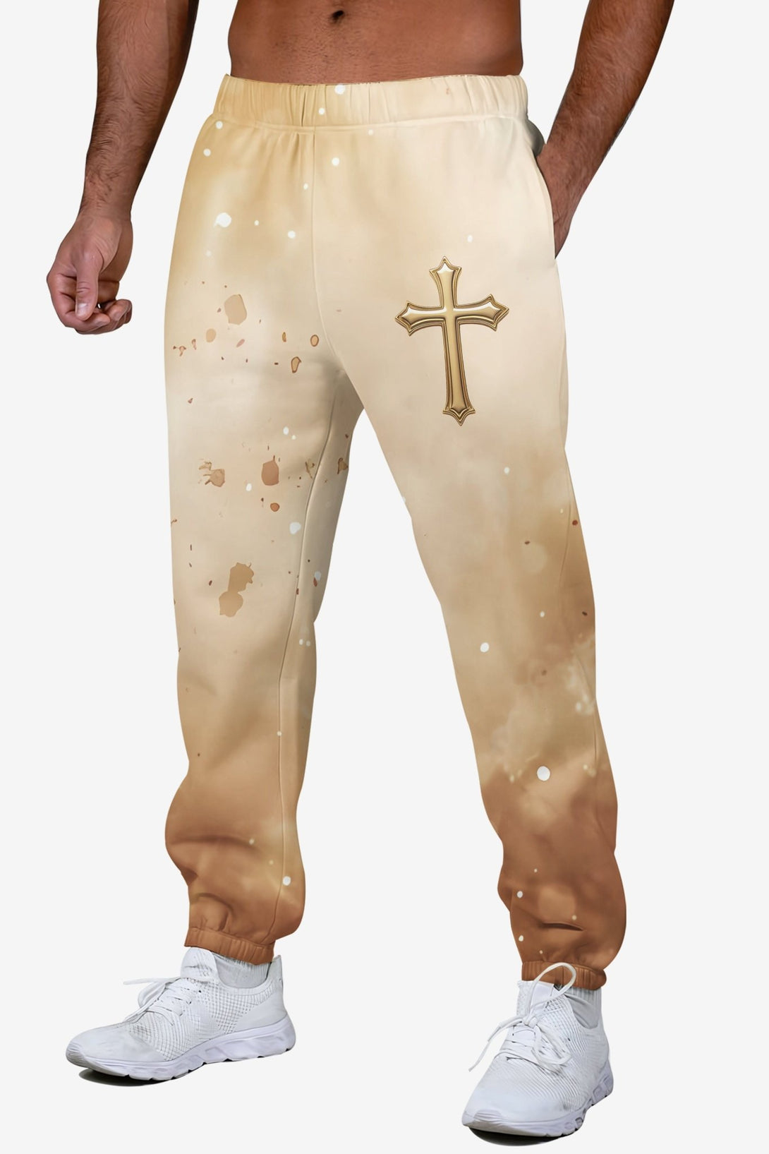 Behold The Lion Of The Tribe Of Judah Has Triumphed All Over Print Jogger Pants - Christ Color