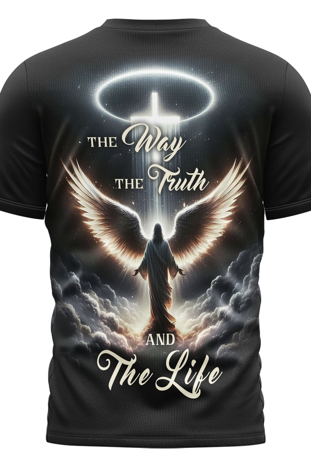 The Way The Truth And The Life All Over Print T-shirt - Christ Color