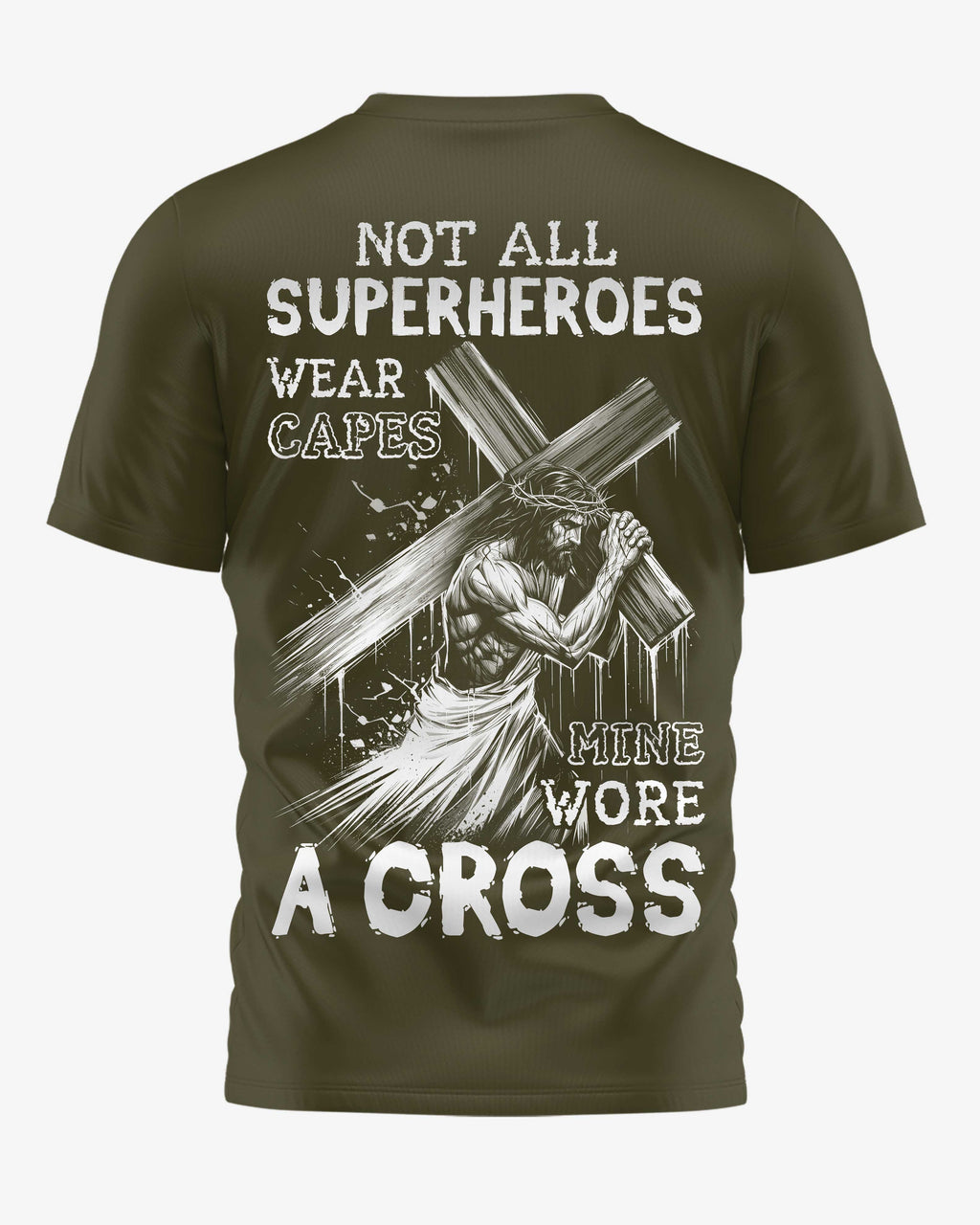 Not All Superheroes Wear Capes All Over Print T-Shirt