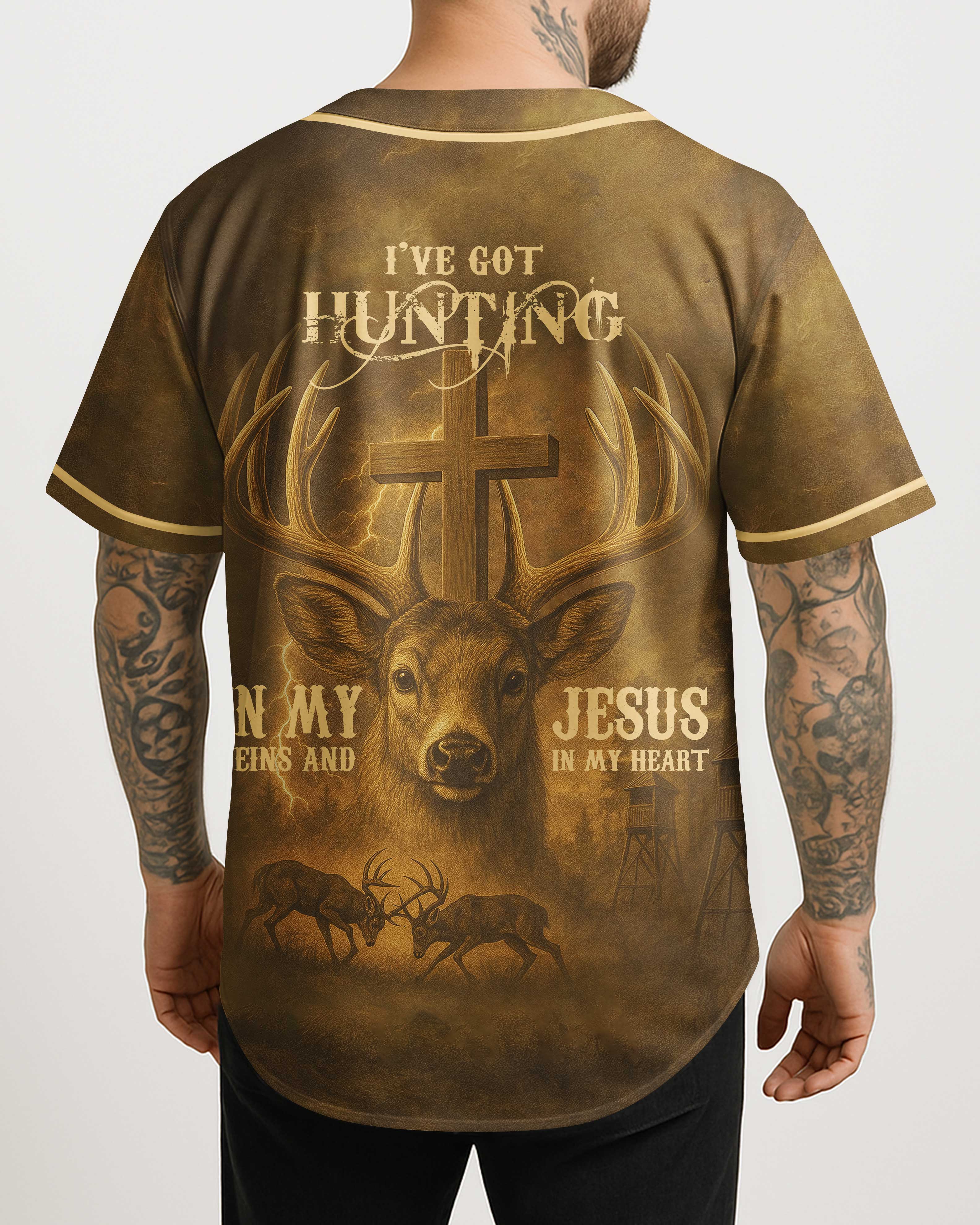 I've Got Hunting In My Veins And Jesus In My Heart Jersey