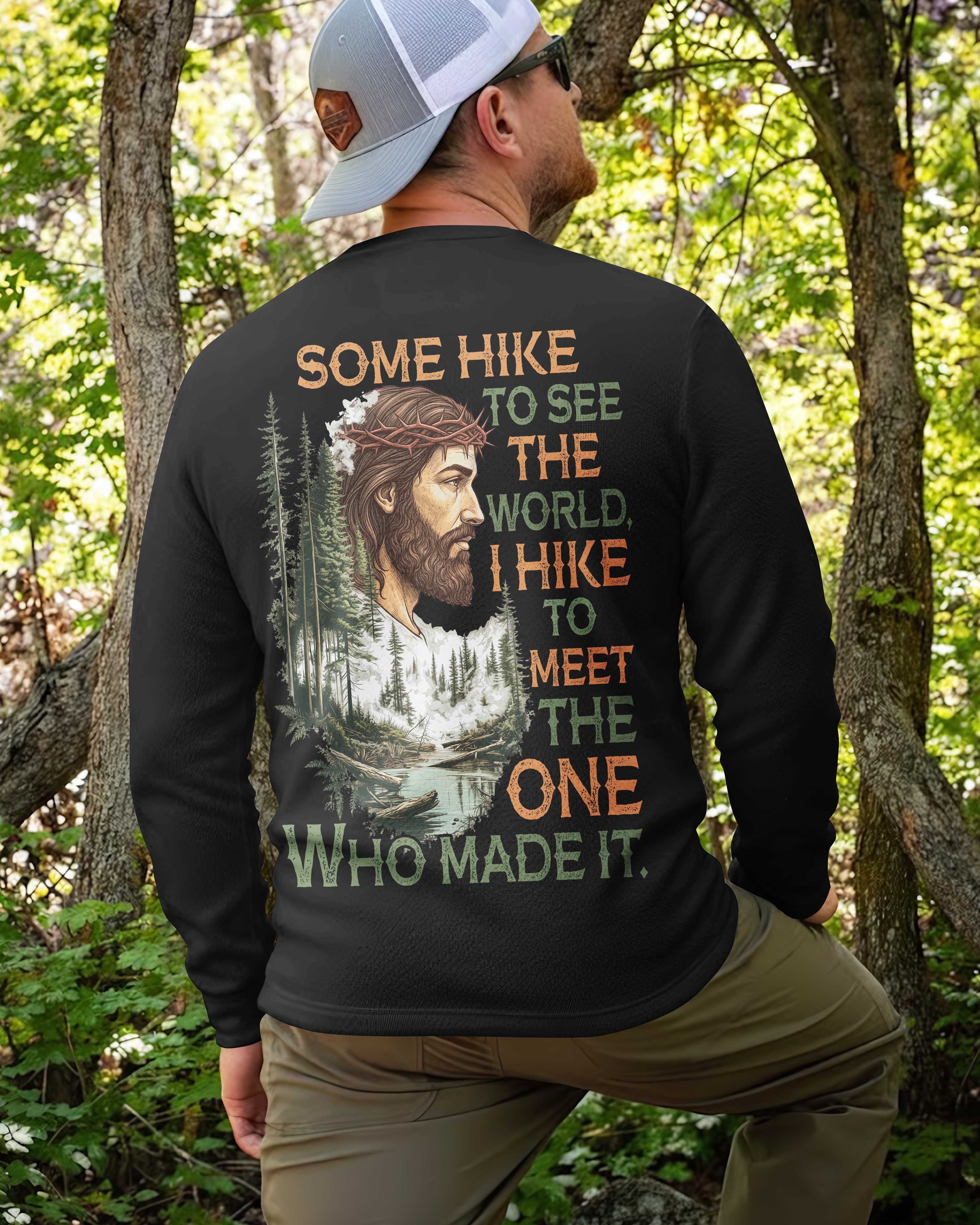 Some Hike To See The World Sweater