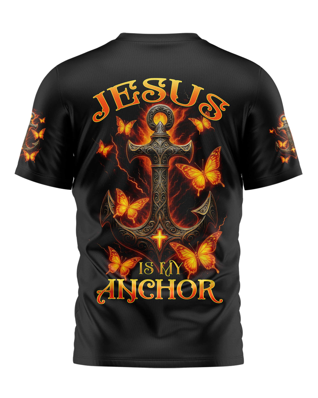Jesus Is My Anchor All Over Print T-Shirt