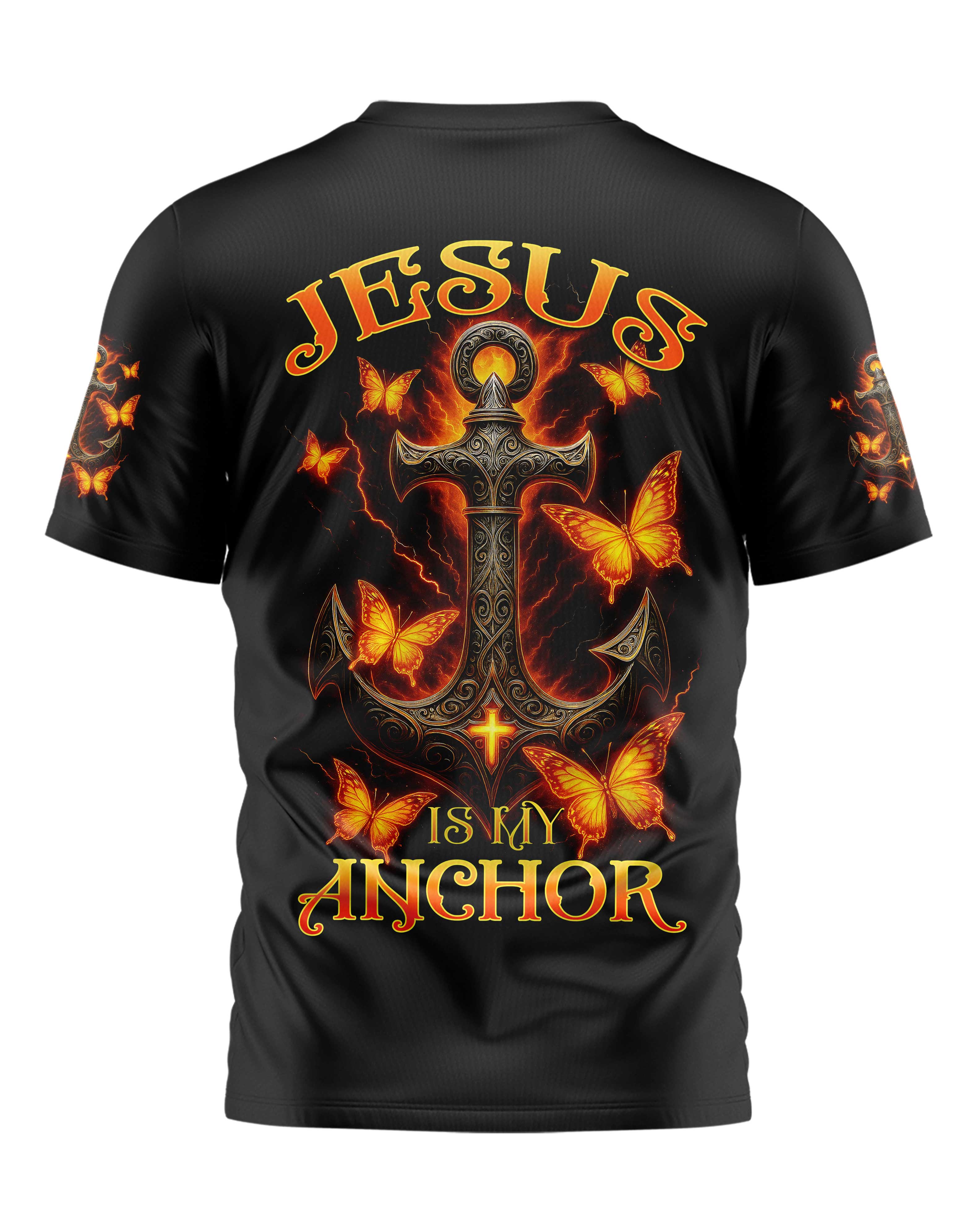 Jesus Is My Anchor All Over Print T-Shirt