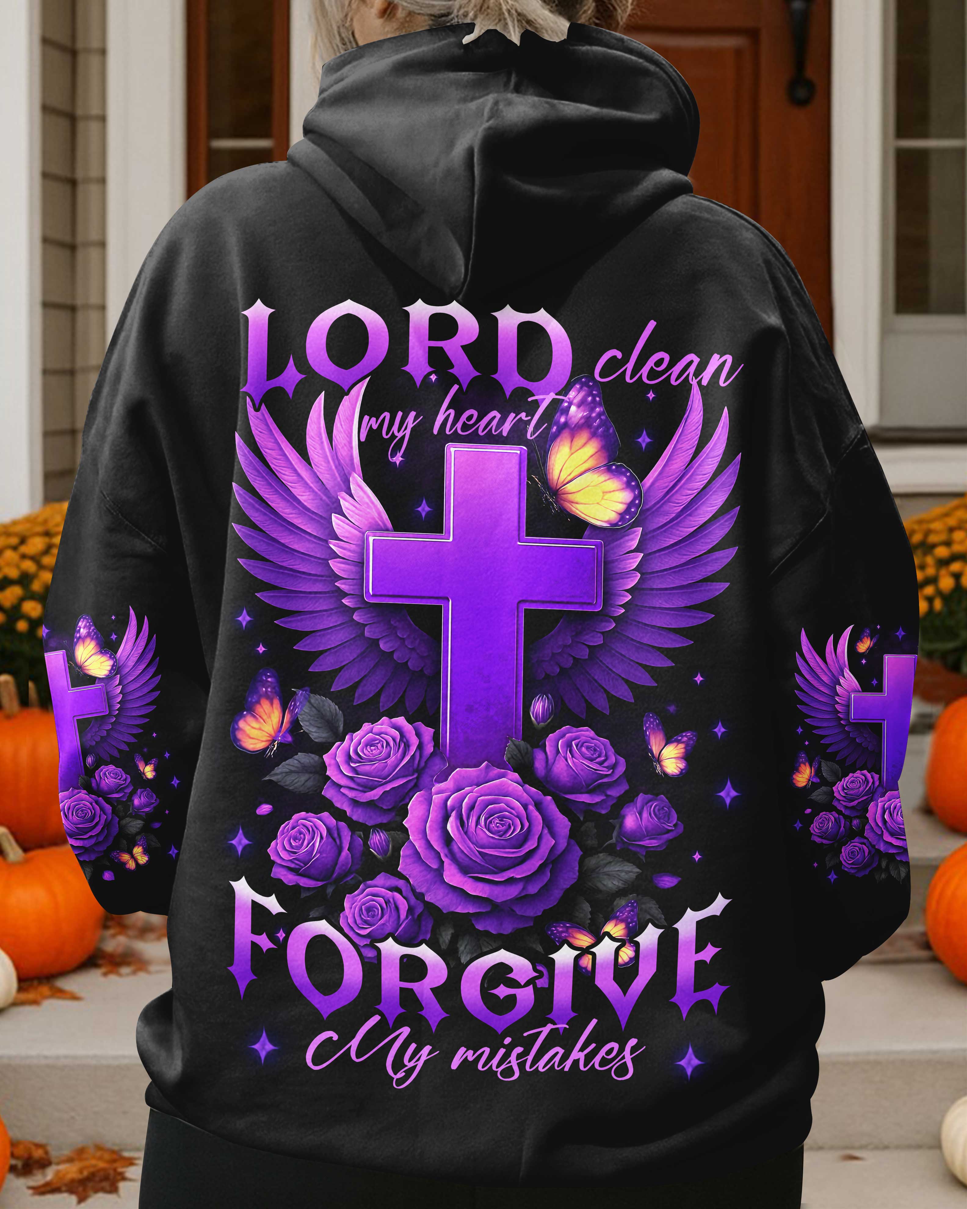 Lord Clean My Heart Forgive My Mistakes T-Shirts