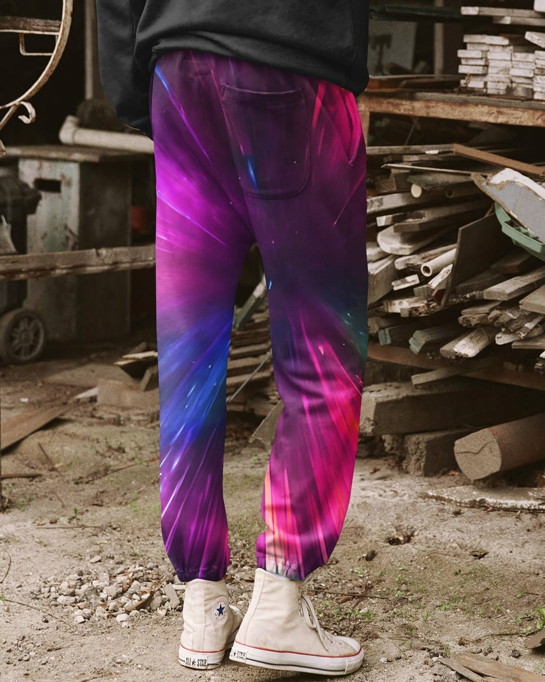 For God So Loved The World All Over Print Jogger Pants - Christ Color