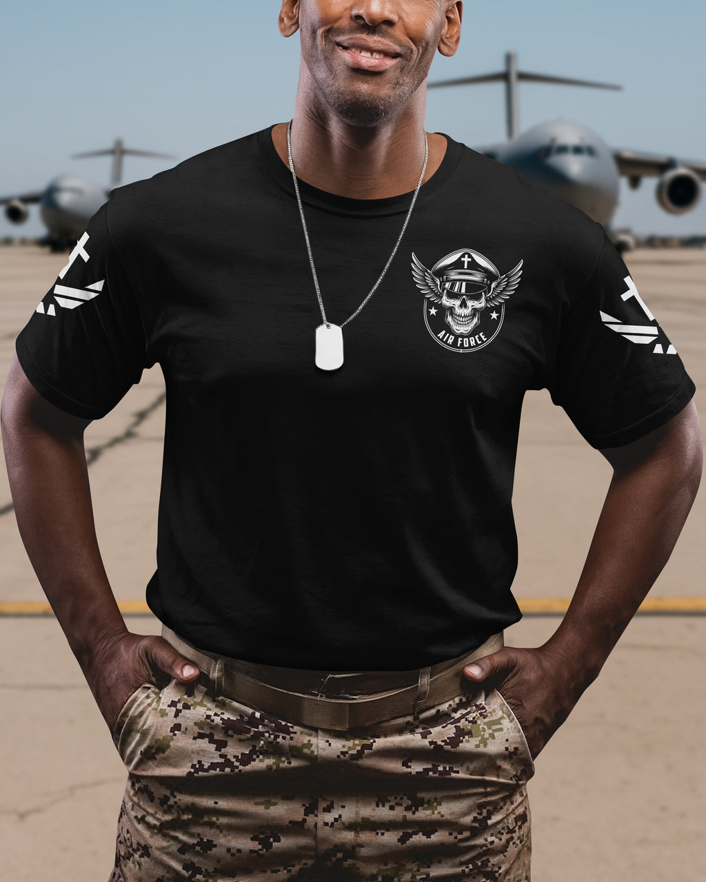 Not Just A Warrior Of The Air Force A Warrior Of Christ T-Shirt